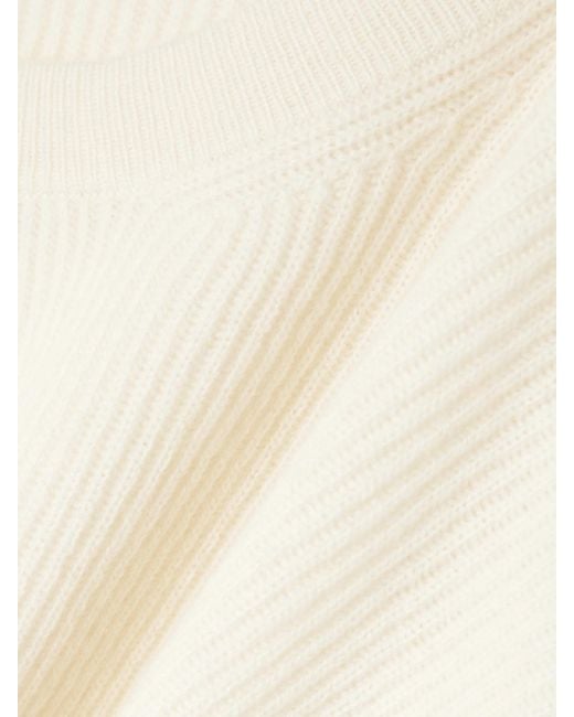 arch4 Natural Elsa Cashmere Sweater And Track Pants Set