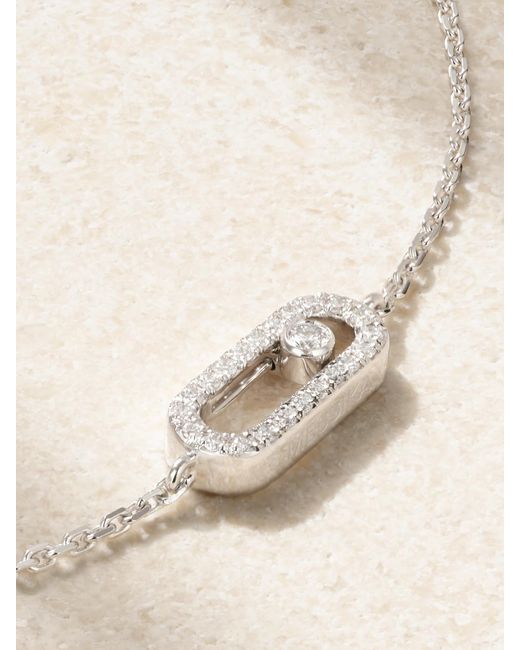 Messika Natural Move Uno 18-Karat Diamond Bracelet