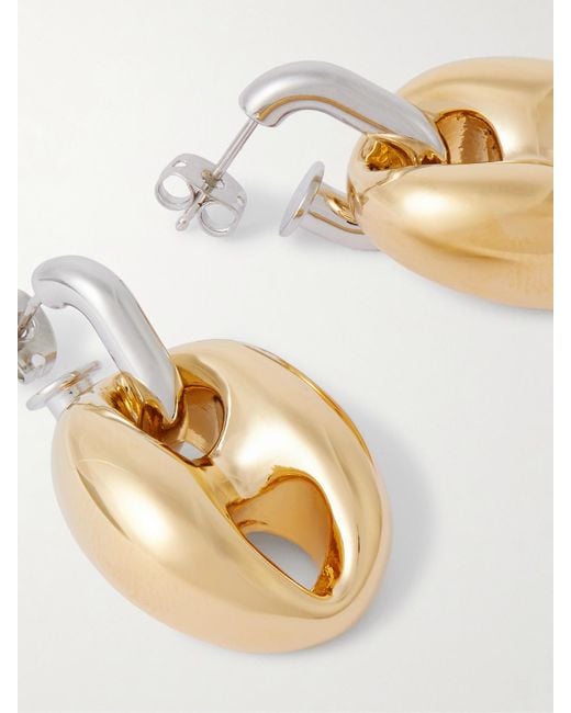 Rabanne Metallic Xtra Eight- And-Tone Earrings