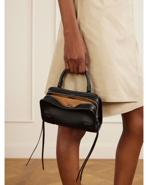Loewe Black Amazona 180 Mini Leather Shoulder Bag