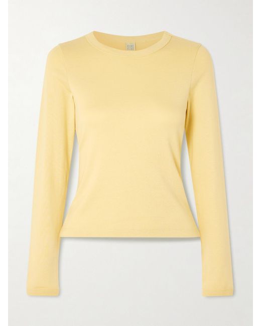 Flore Flore Yellow Max Organic Cotton-Jersey T-Shirt