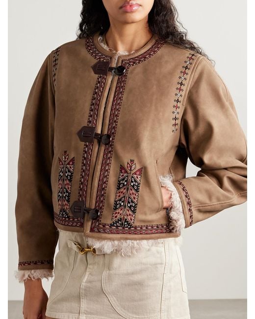 Isabel Marant Brown 'Cely' Jacket
