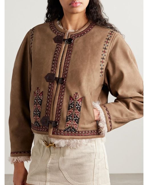 Isabel Marant Brown 'Cely' Jacket