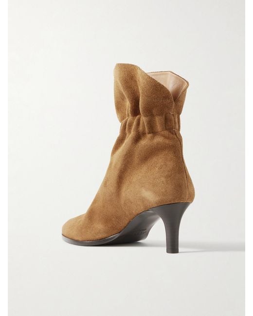 Isabel Marant Brown Forla Suede Ankle Boots