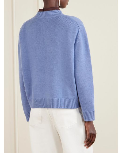 Twp Blue Boy Crewneck Cashmere Sweater