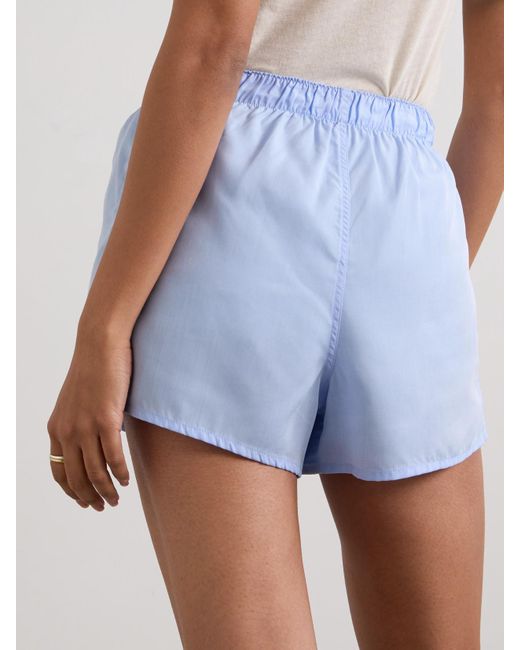CDLP Blue Tencel️ Lyocell Pajama Shorts