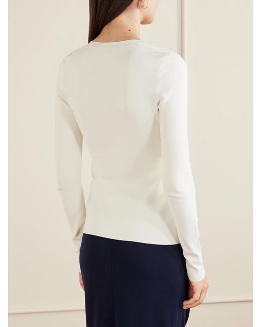 Stella McCartney White Jersey T-Shirt