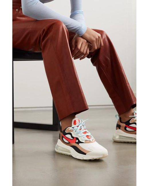 nike air max 270 react neoprene and faux leather nike air max 270 react neoprene and faux leather