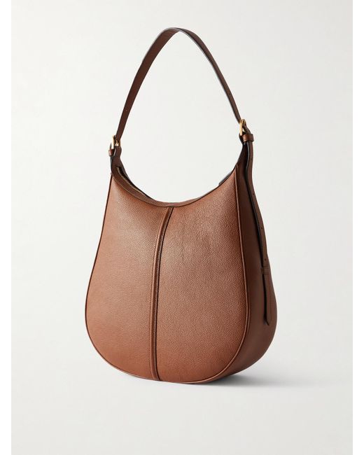 Sac Porté Épaule En Cuir Texturé À Ornement The Siena DeMellier London en coloris Brown