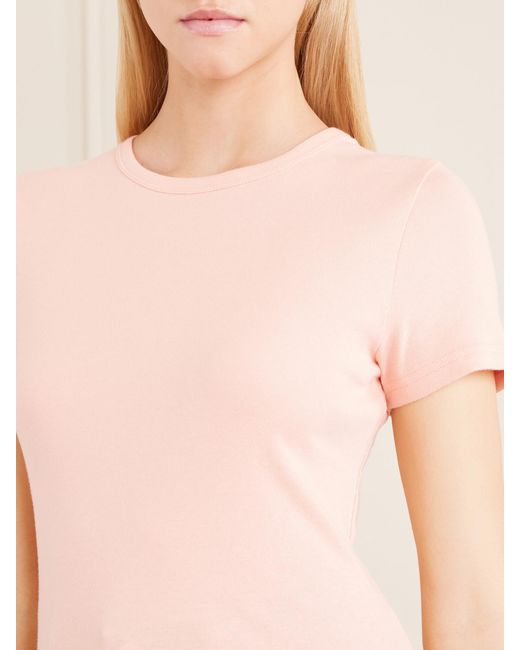 Matteau Pink Baby Cotton-Jersey T-Shirt