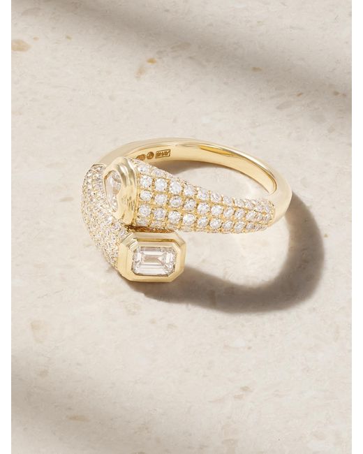SHAY 18Karat Diamond Pinky Ring in Natural Lyst UK — free download
