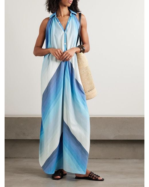 blue gauze dressing Berkley Maxi Dress main image 0