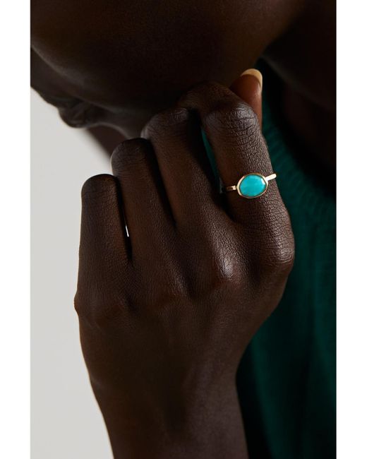 Melissa Joy Manning Blue 14-Karat Recycled Ring