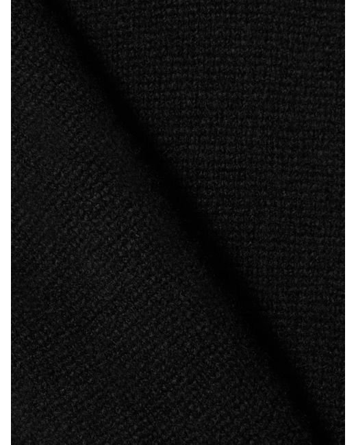 Khaite Black Davin Cashmere Sweater