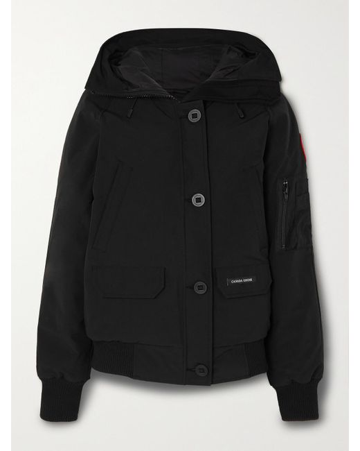 Canada Goose Black Chilliwack Bomber Jacket