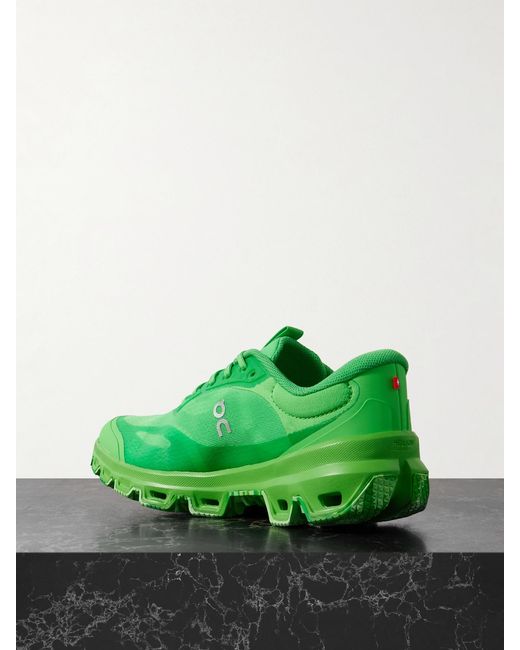 Loewe Green On Cloudventure 2.0 Rubber-Trimmed Recycled-Mesh Sneakers