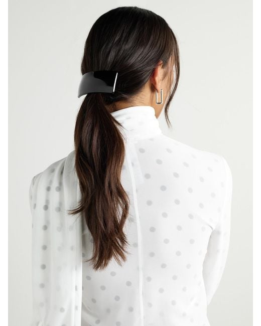 Sophie Buhai Black Monceau Haarspange Aus Azetat