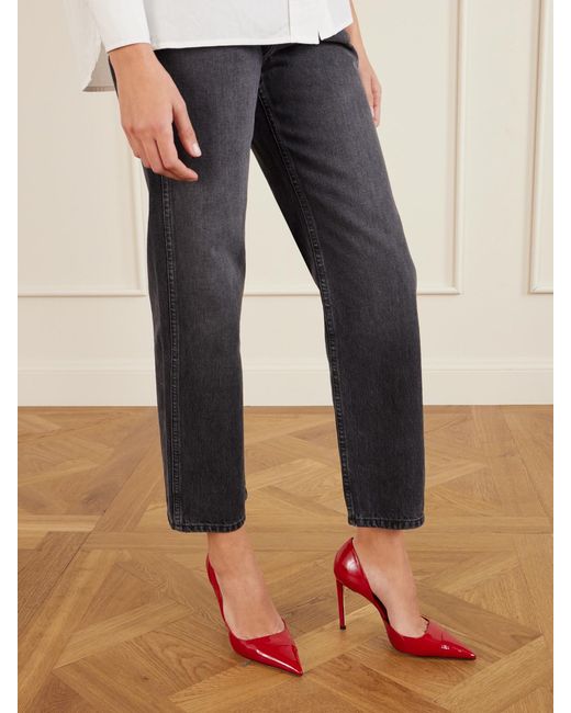 Escarpins En Cuir Verni Brigitte 100 Jimmy Choo en coloris Red