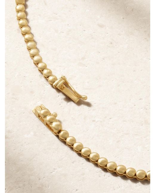 Jennifer Meyer Natural 18-Karat Emerald Necklace