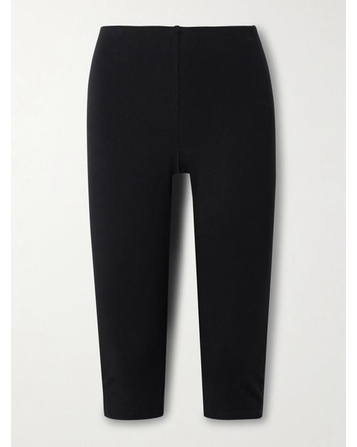 Leggins Raccourci En Jersey Smooth Layers, Obsidian Skims en coloris Black