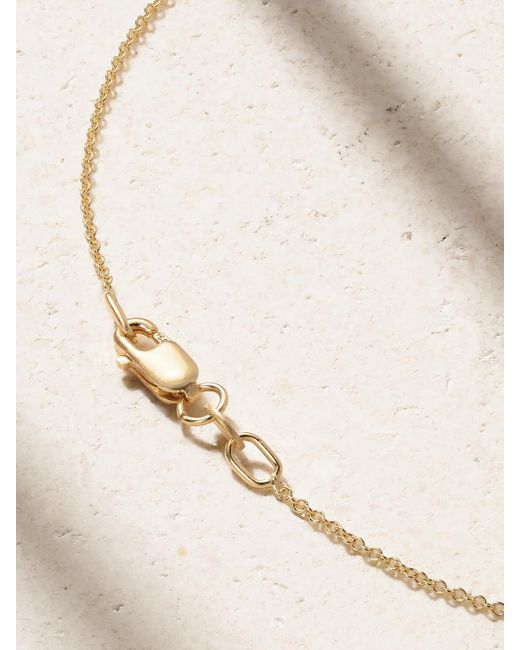 Ileana Makri Natural Daisy Bloom 18-Karat Diamond Necklace