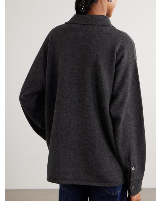 arch4 Black Foxridge Organic Cashmere Cardigan