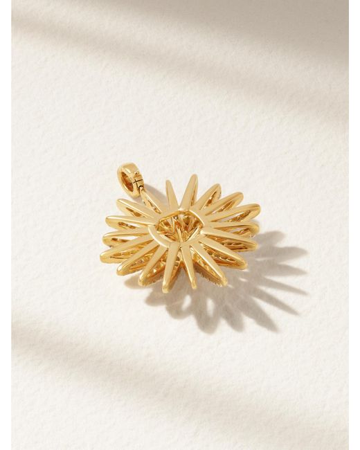 David Yurman Natural Starburst Xl 18-Karat Diamond Pendant
