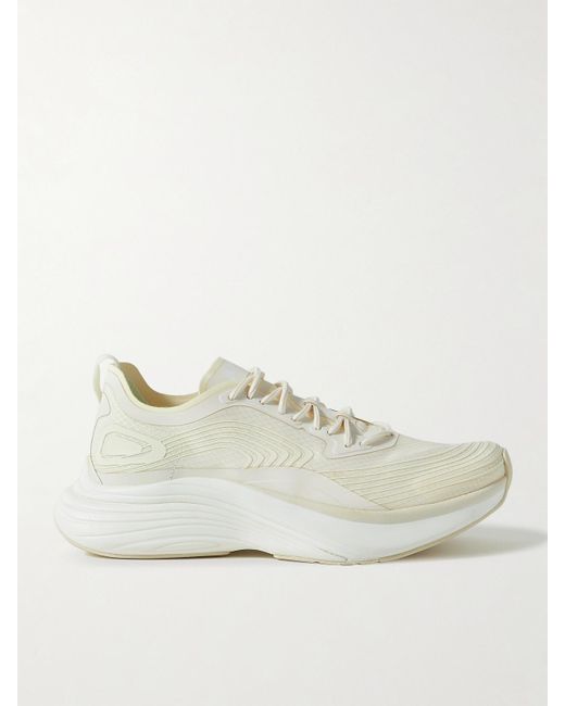 Athletic Propulsion Labs Natural Streamline Rubber-Trimmed Ripstop Sneakers
