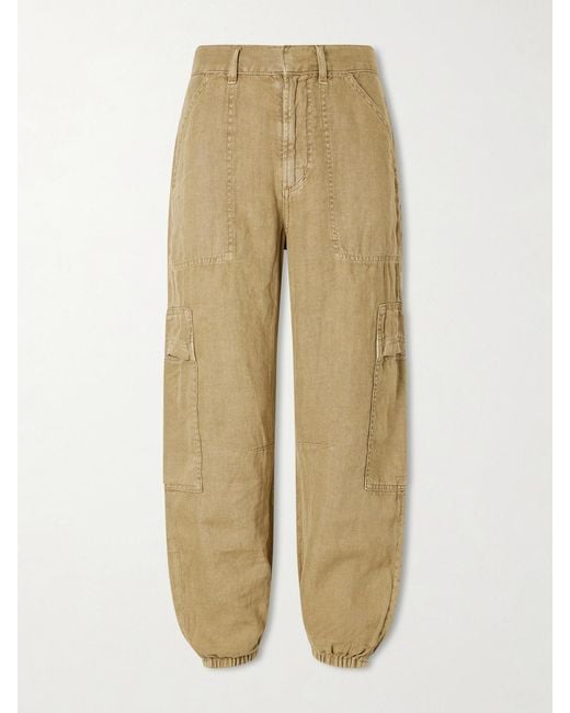 Citizens of Humanity Natural Ciela Linen Tapered Pants