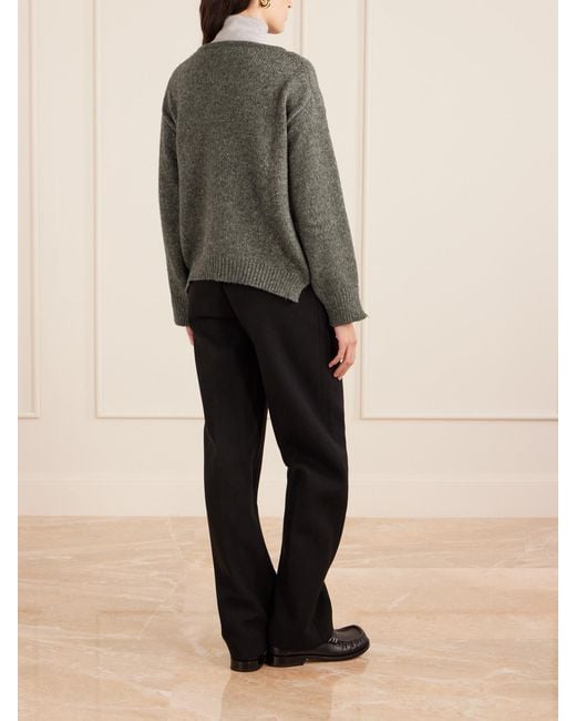 Proenza Schouler Green Uriel Knitted Sweater