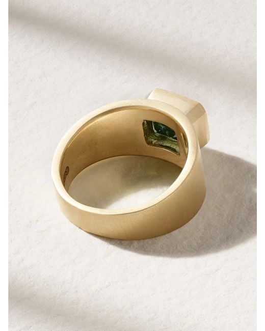 Irene Neuwirth Natural Gemmy Gem 18-Karat Tourmaline Ring