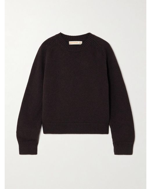 &Daughter Black Pullover Aus Wolle