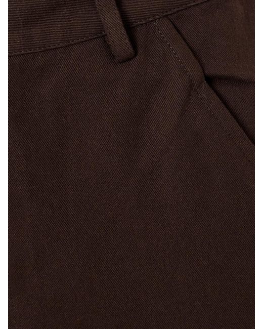 Deiji Studios Brown Pocket Organic Wide-Leg Jeans