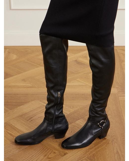 Tom Ford Black 45 Leather Boots