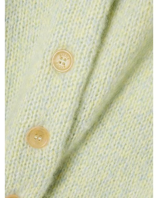 arch4 Green Rome Verkürzter Cardigan Aus Einer Biokaschmir-Seidenmischung