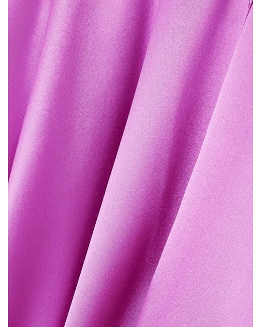 Tom Ford Pink Oversized Stretch-Silk Satin Shirt