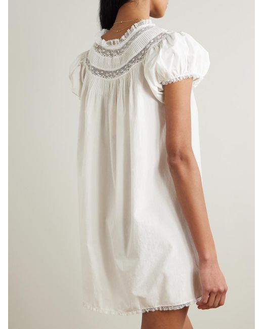 chinese dress ladies DEN White Cotton Dress