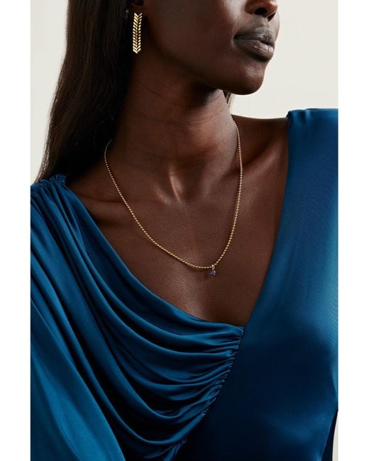 Anita Ko Natural 18-Karat Sapphire Necklace