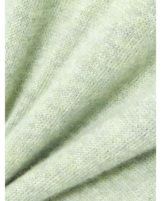 LeKasha Green Menorca Pullover Aus Meliertem Biokaschmir