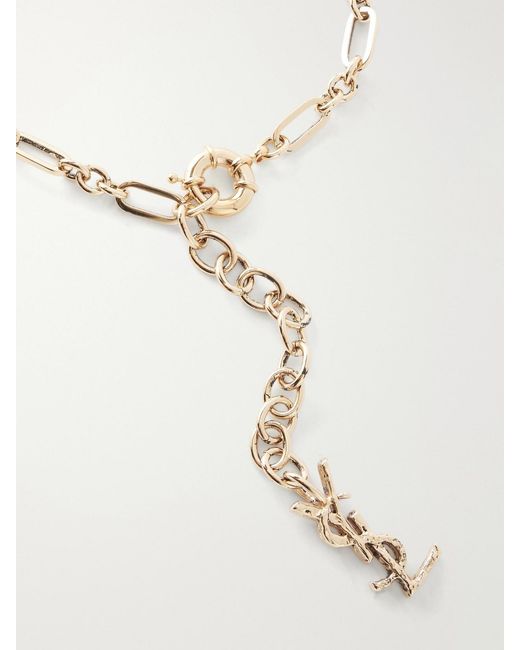 Saint Laurent Natural Tone Belt