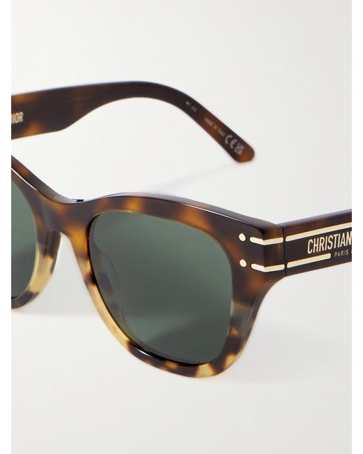 Dior Multicolor Diorsignature B4I Square-Frame Acetate Sunglasses