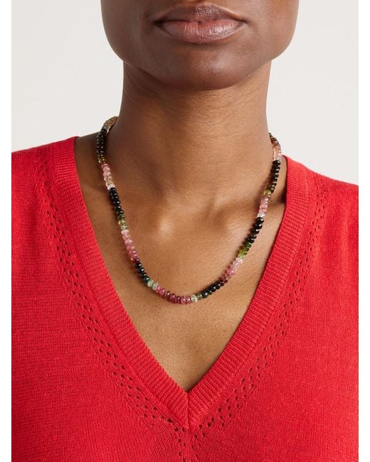 JIA JIA Natural Tourmaline Necklace