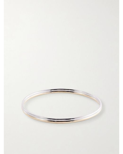 Jennifer Fisher Natural Thread And-Tone Bangle