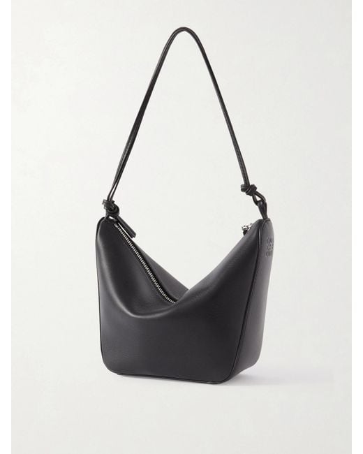 Loewe Black Hammock Mini Leather Shoulder Bag