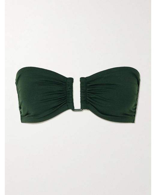 Eres Green Les Essentiels Show Bandeau Bikini Top