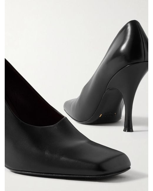 Khaite Black Eva Pumps Aus Leder