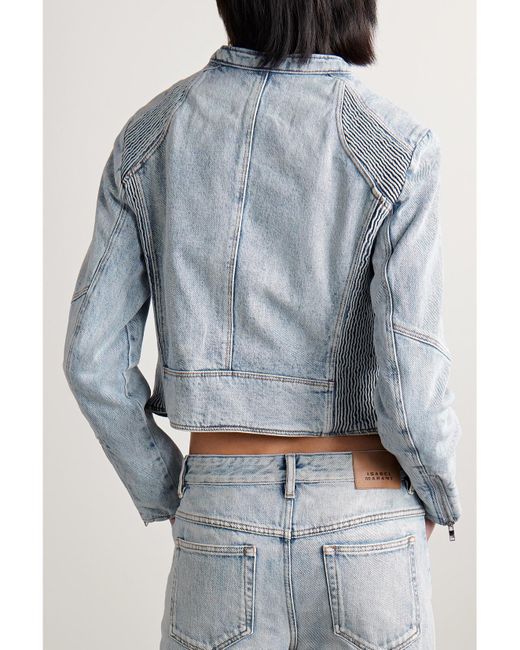 Isabel Marant Blue Leys Denim Jacket