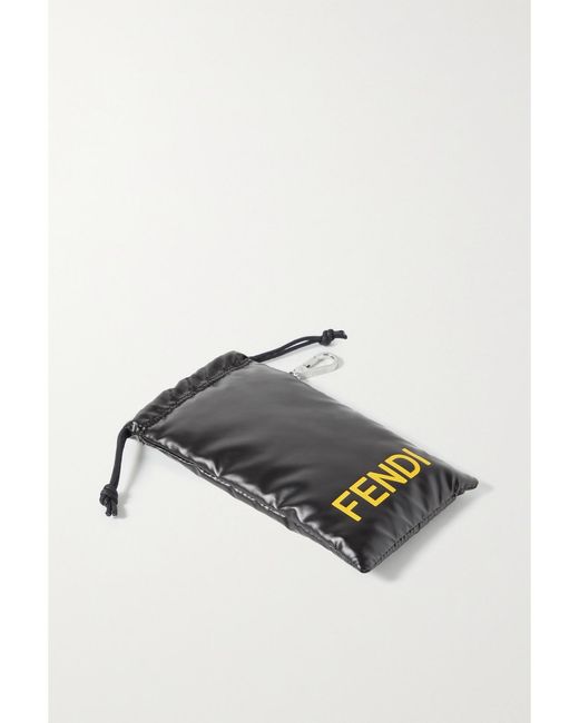 Fendi Metallic Hexagon-Frame-Tone Sunglasses