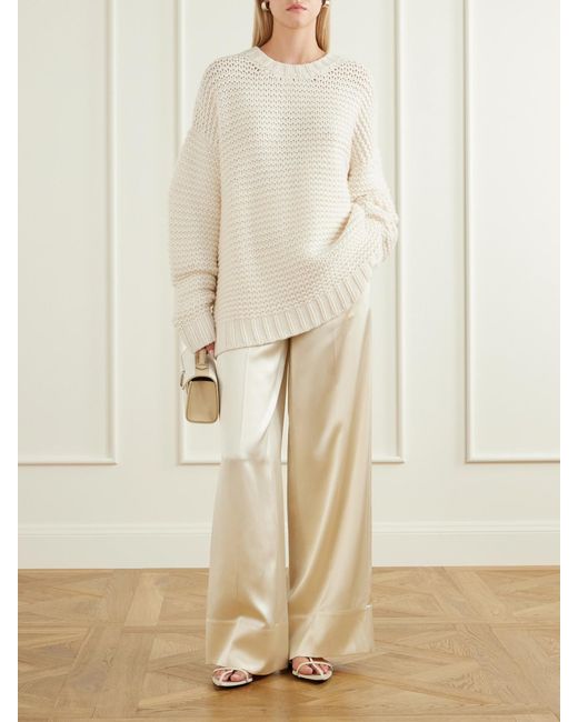 LeKasha Natural Maliojia Cashmere Sweater
