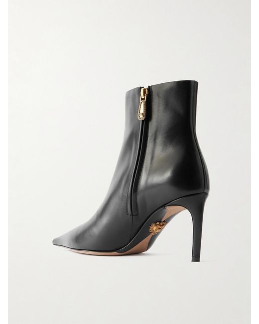 Dolce & Gabbana Black Devotion Leather Ankle Boots